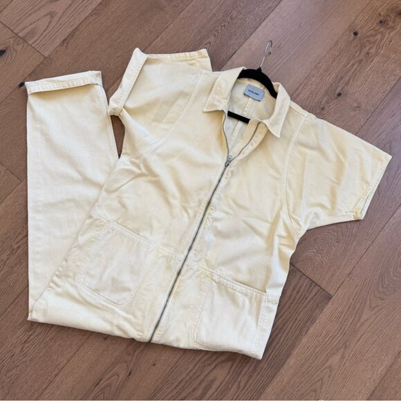 Rachel Comey Pants - Rachel Comey Barrie Zip-Up Jumpsuit - Size 2 - Butter Yellow - EUC
